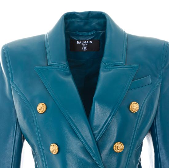 26FW 발망 수트 자켓 HF1SG187LE35 6HR Blue - BALMAIN