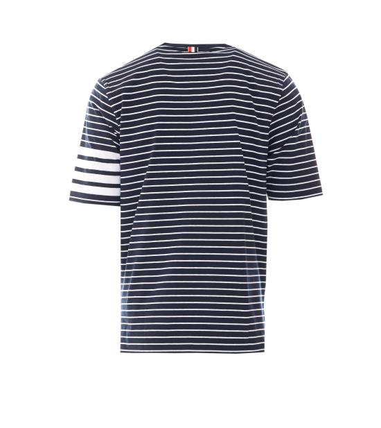 26FW 톰브라운 반팔 티셔츠 MJS310A J0269927 Blue - THOM BROWNE