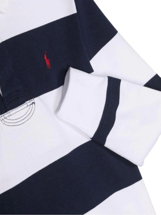 26FW [키즈] 폴로 랄프로렌 폴로 셔츠 323 932280 001 001 WHITE CRUISE NAVY - POLO RALPH LAUREN