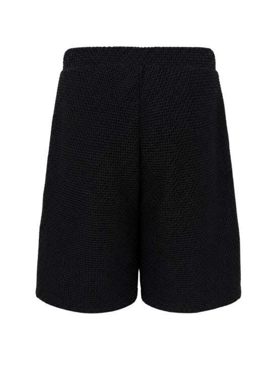 26SS 엠포리오 아르마니 숏팬츠 EM005549AF25179 UC001 Black - EMPORIO ARMANI
