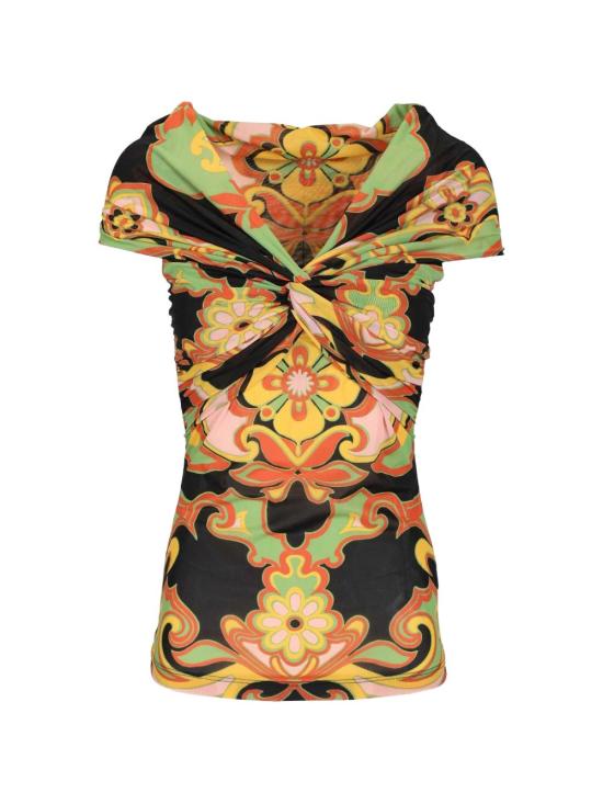 26SS 에트로 긴팔 티셔츠 WRJA019399IAS76 X0812 Multicolor