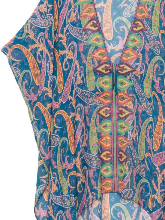 26SS 에트로 긴팔 티셔츠 WRPA0034AKF37 X0880 Blue - ETRO