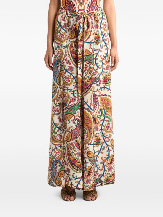 26SS 에트로 팬츠 WRPA0013AKF33 X0801 White - ETRO