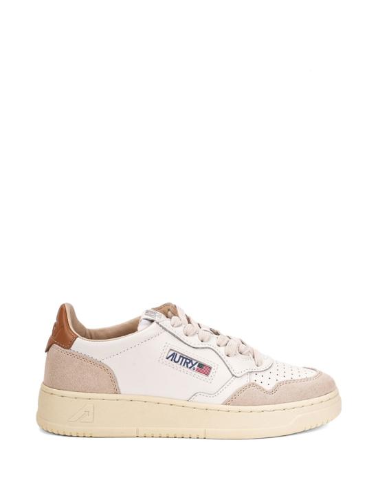 26FW 오트리 메달리스트 로우 스니커즈 AULMLS16 Bianco