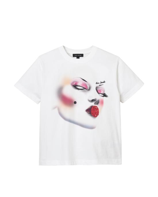 26SS 마크제이콥스 반팔 티셔츠 2S6RTP050C38 101 BIANCO