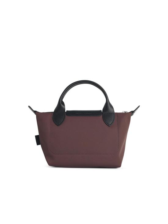 26FW 롱샴 르 플리아쥬 에너지 탑 핸들백 XS L1500HSR742 Brown - LONGCHAMP