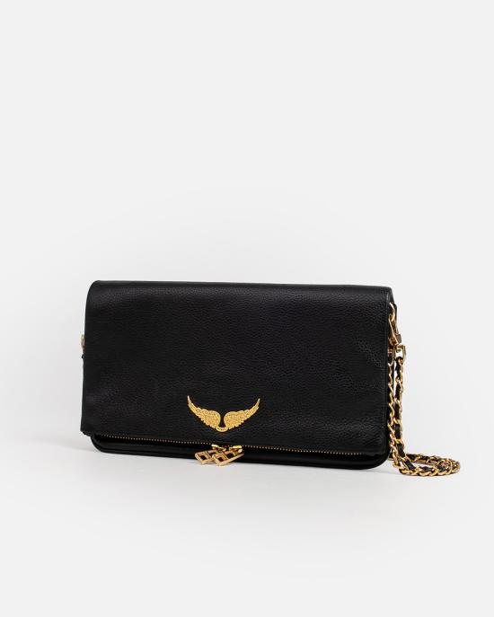 26FW 자딕앤볼테르 숄더백 LWBA00001 008 Noir gold - ZADIG & VOLTAIRE