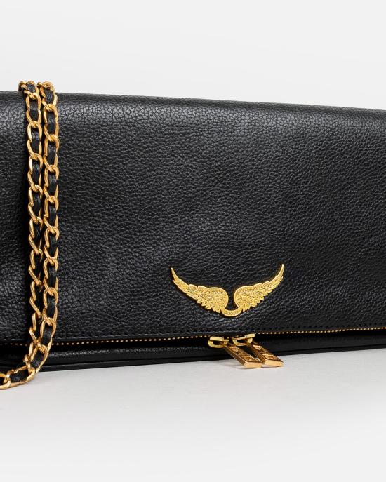 26FW 자딕앤볼테르 숄더백 LWBA00001 008 Noir gold - ZADIG & VOLTAIRE