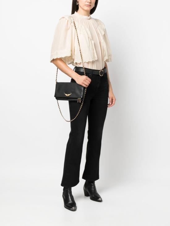 26FW 자딕앤볼테르 숄더백 LWBA00001 008 Noir gold - ZADIG & VOLTAIRE