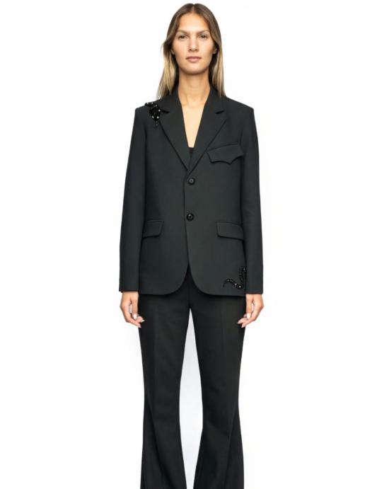 26FW 자딕앤볼테르 수트 자켓 WWBL01991 11 Black - ZADIG & VOLTAIRE