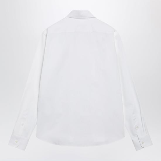 26FW 프라다 긴팔 셔츠 UCN666WMO1926 White - PRADA