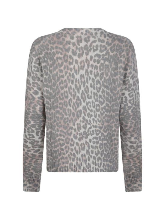 26FW 가니 스웨터 A1070147 943 LEOPARD PRINT - GANNI