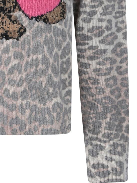 26FW 가니 스웨터 A1070147 943 LEOPARD PRINT - GANNI
