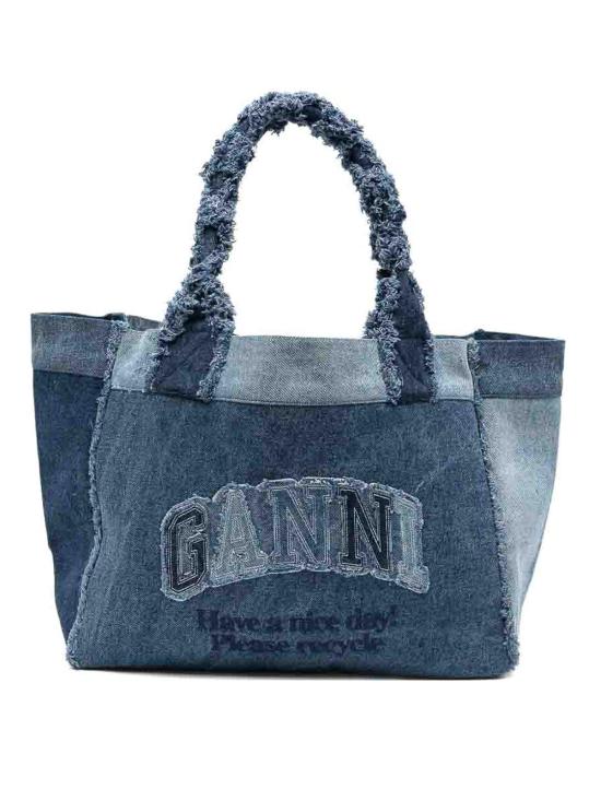 26SS 가니 토트백 B2110090567 Medium Wash