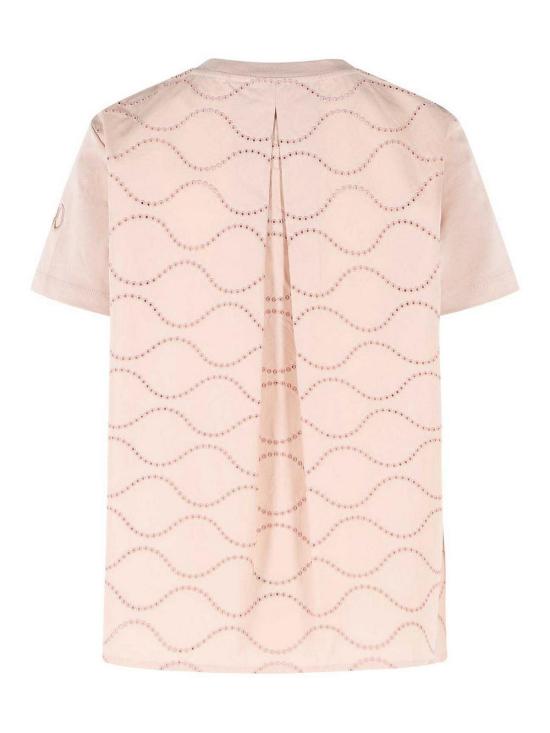 26SS 몽클레어 반팔 티셔츠 0938C0004889B8U51V Nude Neutrals - MONCLER