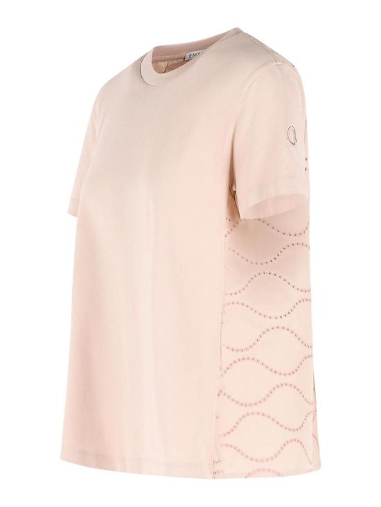 26SS 몽클레어 반팔 티셔츠 0938C0004889B8U51V Nude Neutrals - MONCLER