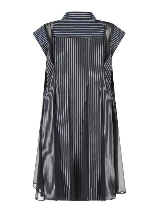 26SS 사카이 미디 원피스 2608482222 Dark Blue - SACAI