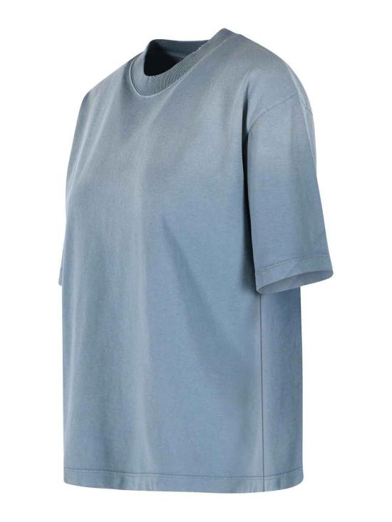26SS 골든구스 반팔 티셔츠 GWP01874P00177350813 Light Blue - GOLDEN GOOSE