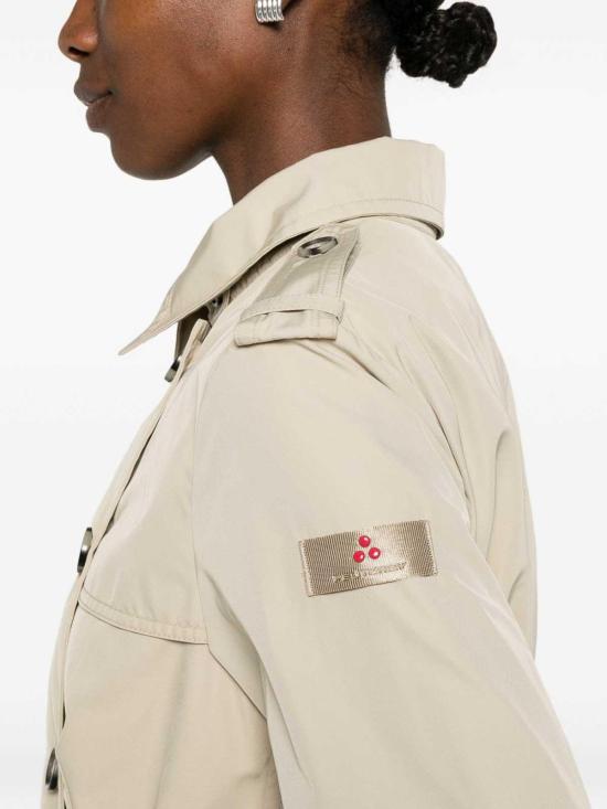 26SS 페트레이 트렌치 코트 PED562001182029KNUDE794 Beige - PEUTEREY
