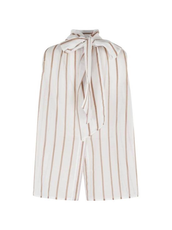 26SS 세미쿠튀르 민소매 티셔츠 Y6SK51JANARG105 White - SEMI-COUTURE