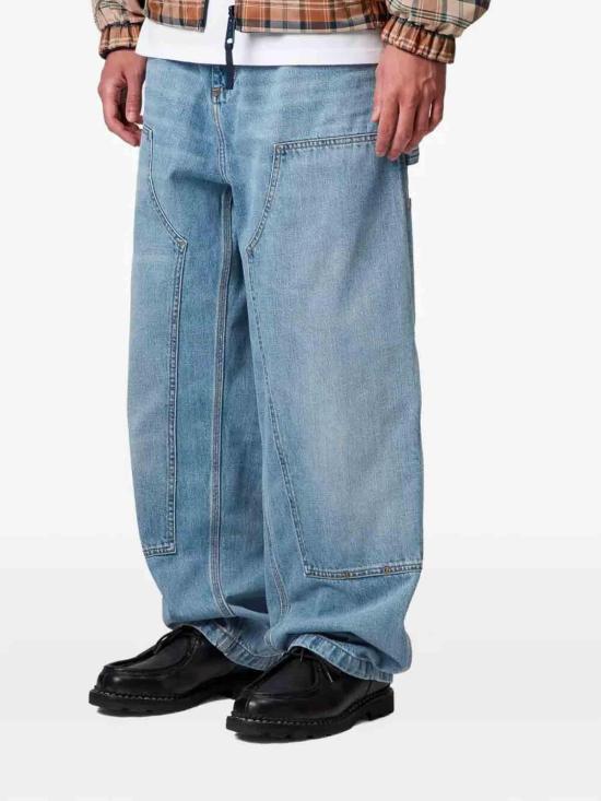 26SS 칼하트 OG 더블 니 팬츠 I036733WASHED Blue - CARHARTT