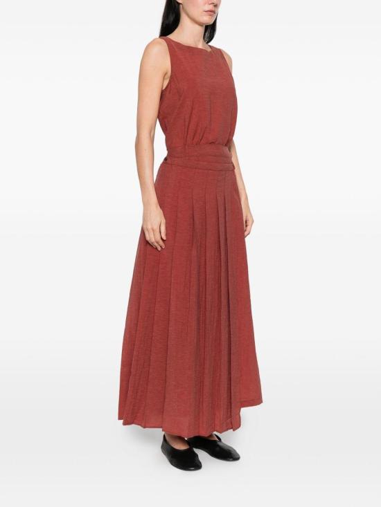26SS YERSE 미디 스커트 44889LAIA063 Dark Red - OTHER BRANDS