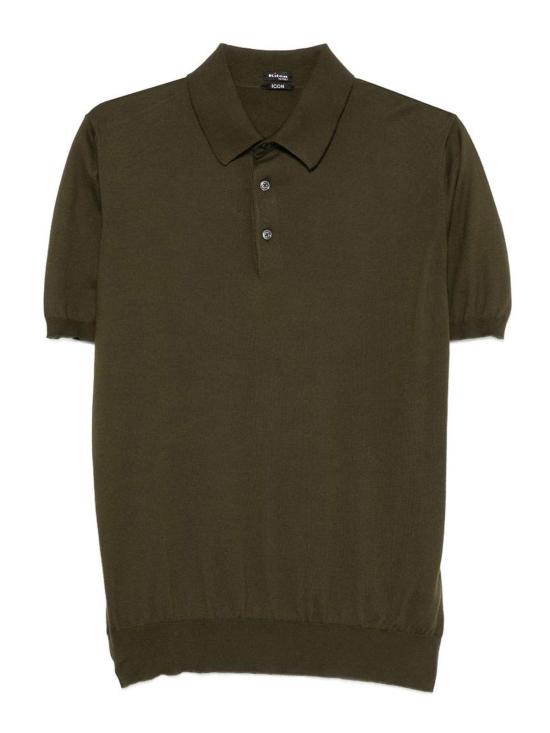 26SS 키톤 폴로 티셔츠 UMKXX33K319006 Dark Green