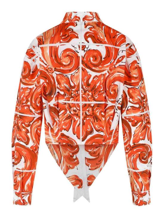 26FW 돌체앤가바나 블라우스 F5S65TGDDRDS9000 Orange - DOLCE & GABBANA