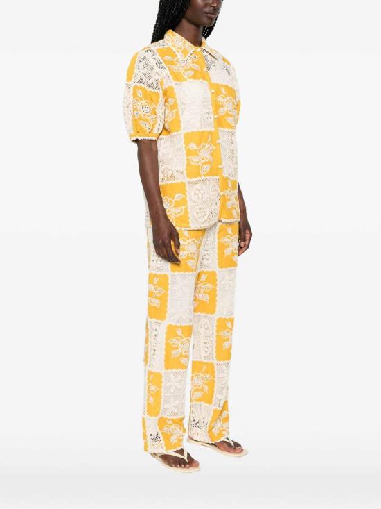 26SS 팜 리오 셔츠 349185L0025 Yellow - FARM RIO