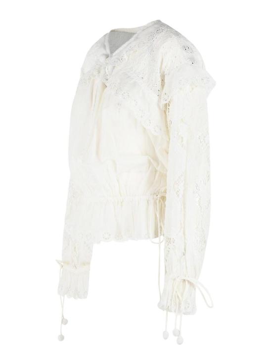 26SS 이자벨마랑 블라우스 HT0886FAD2J17I20WH White - ISABEL MARANT