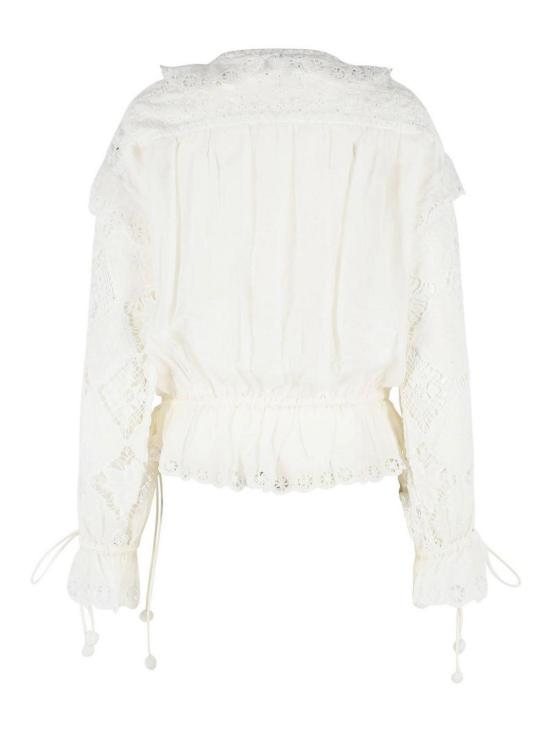 26SS 이자벨마랑 블라우스 HT0886FAD2J17I20WH White - ISABEL MARANT