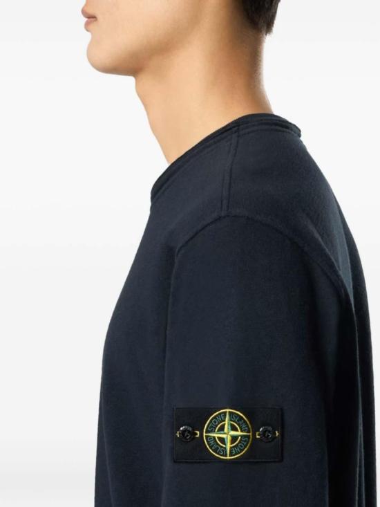 26SS 스톤 아일랜드 긴팔 티셔츠 L1S156100034S0060V0020 Dark Blue - STONE ISLAND