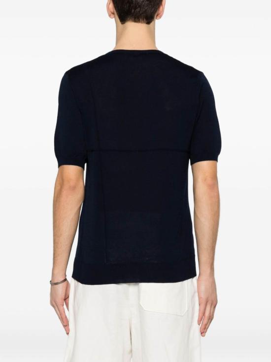 26SS 딸리아토레 반팔 티셔츠 BURTONPEPWE260226E233BLU Blue - TAGLIATORE