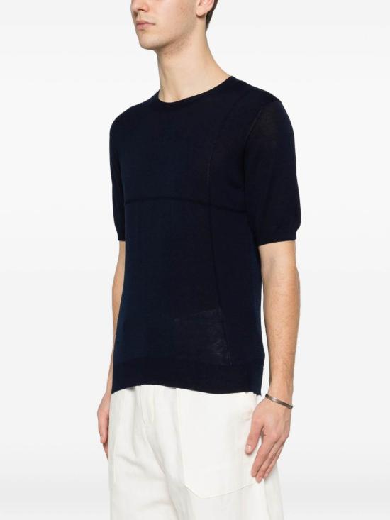 26SS 딸리아토레 반팔 티셔츠 BURTONPEPWE260226E233BLU Blue - TAGLIATORE