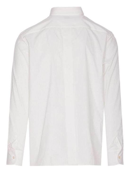 25FW 생로랑 긴팔 셔츠 826821Y3D309601 White - SAINT LAURENT