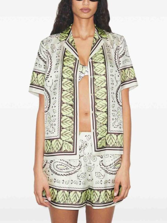 26SS 토리버치 셔츠 183143301 Green - TORY BURCH