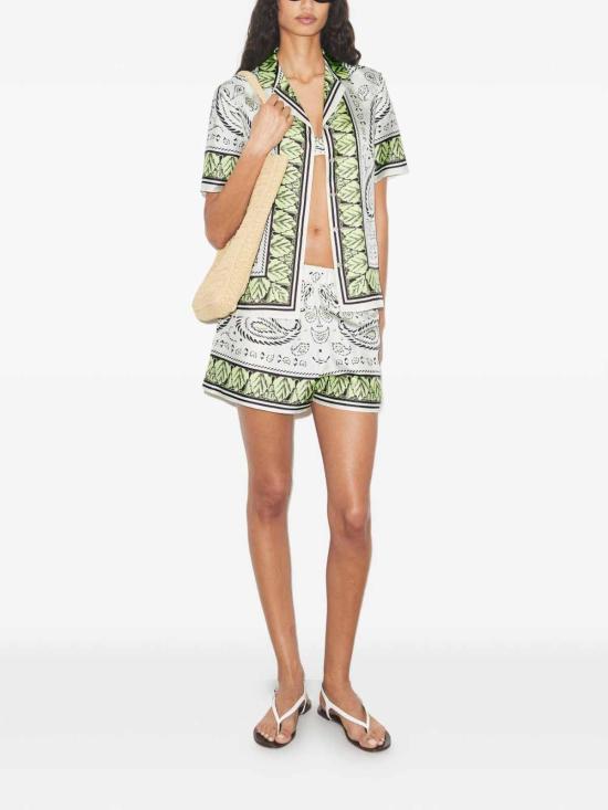 26SS 토리버치 셔츠 183143301 Green - TORY BURCH