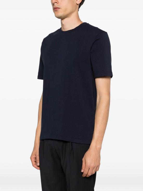 26SS 스칼리오네 반팔 티셔츠 USJ190400 Dark Blue - SCAGLIONE