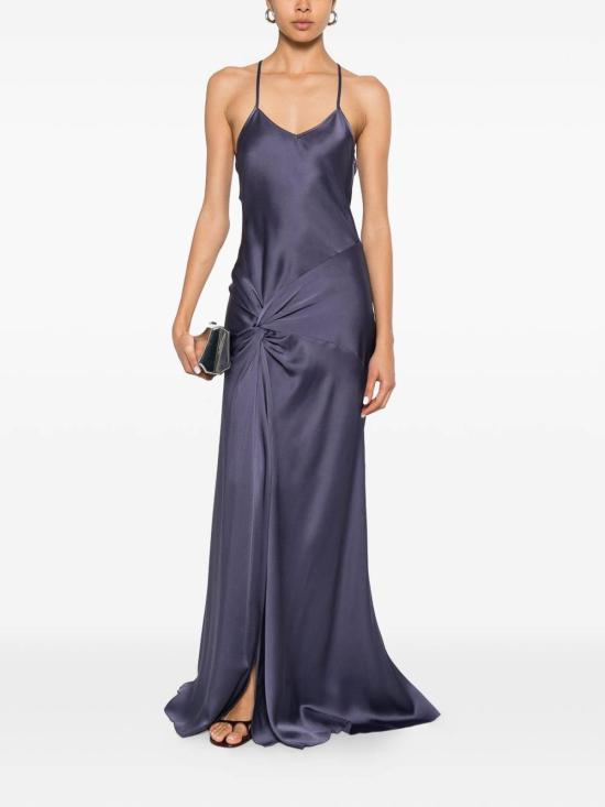 26SS 빅토리아 베컴 롱 원피스 1226WDR007290B9808 Blue - VICTORIA BECKHAM