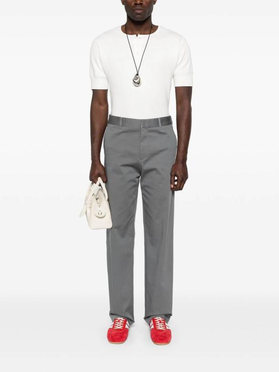 26SS 펜디 코튼 팬츠 FB1076AQMVF0DUC Grey - FENDI