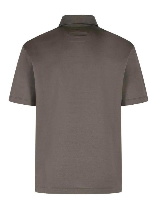 26SS 에르메네질도제냐 폴로 티셔츠 RUH348A3H794N07 Grey - ERMENEGILDO ZEGNA