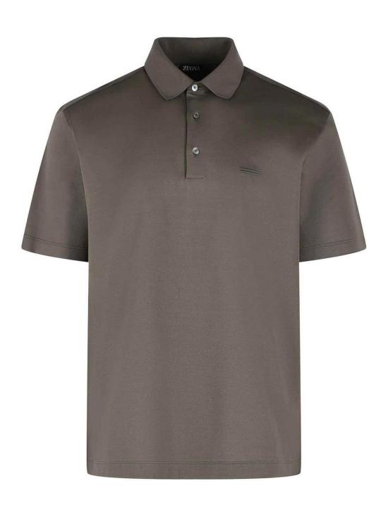 26SS 에르메네질도제냐 폴로 티셔츠 RUH348A3H794N07 Grey