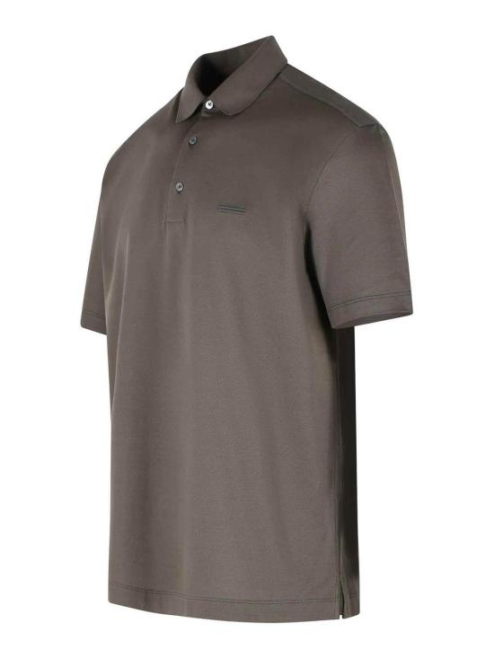 26SS 에르메네질도제냐 폴로 티셔츠 RUH348A3H794N07 Grey - ERMENEGILDO ZEGNA