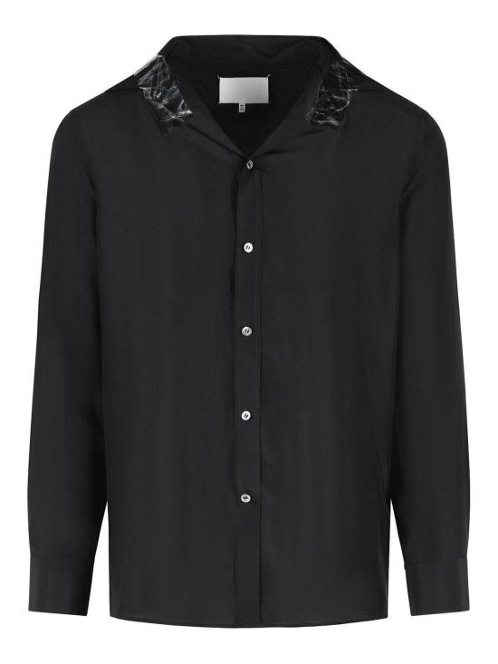 26SS 마르지엘라 긴팔 셔츠 S67DT0030M35850900 Black