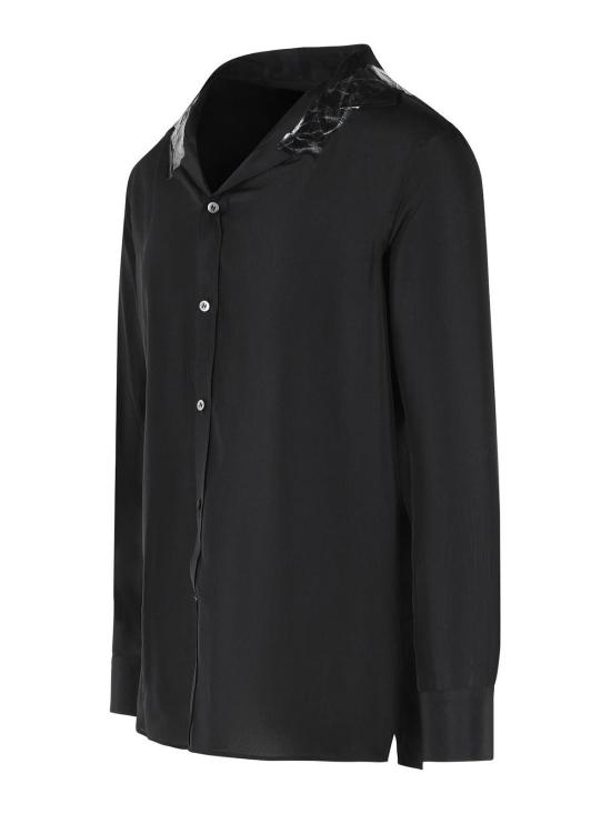 26SS 마르지엘라 긴팔 셔츠 S67DT0030M35850900 Black - MAISON MARGIELA