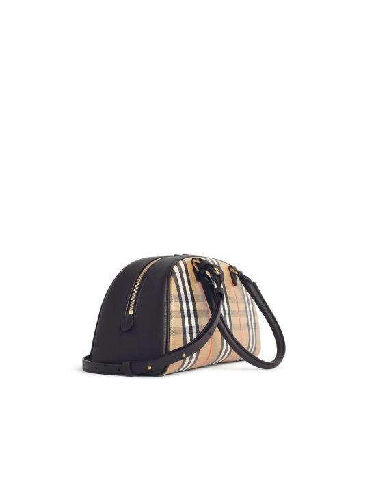 26SS 버버리 패치 체크 토트백 8117522 Beige - BURBERRY