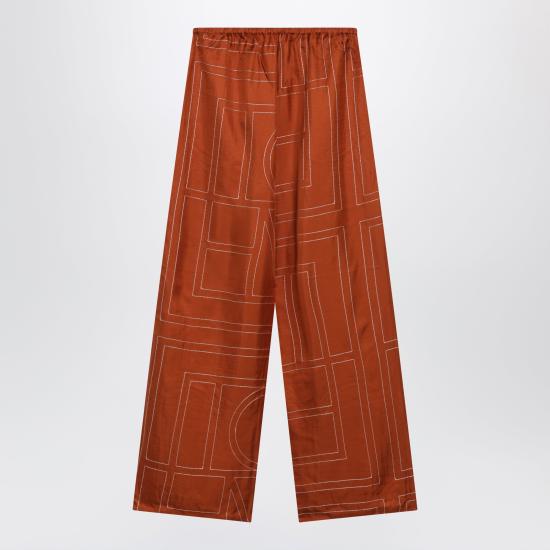 26SS 토템 팔라초 팬츠 241 WRB1092TFB0089 Orange - TOTEME