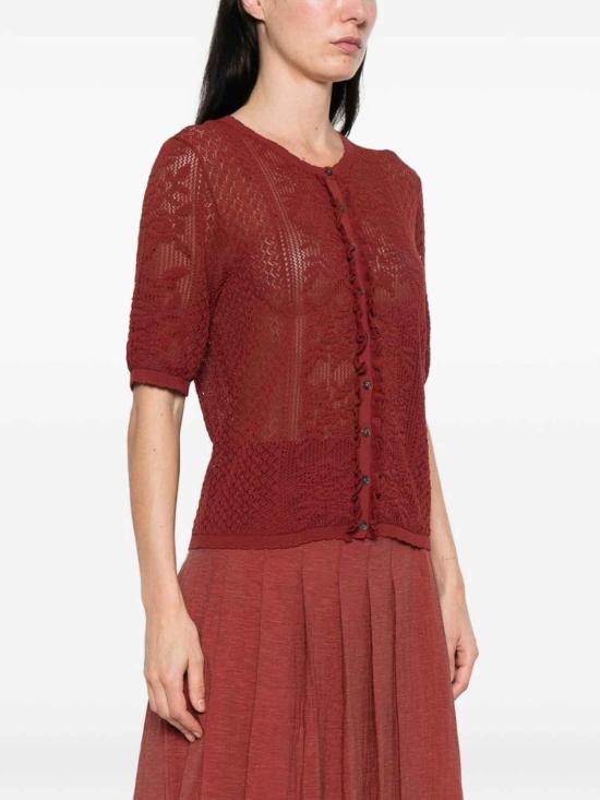 26SS YERSE 가디건 44517VALERIA072 Red - OTHER BRANDS