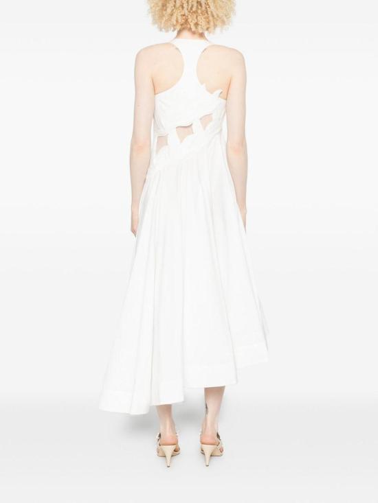 26SS 짐머만 미디 스커트 8168DS261IVO Cream - ZIMMERMANN