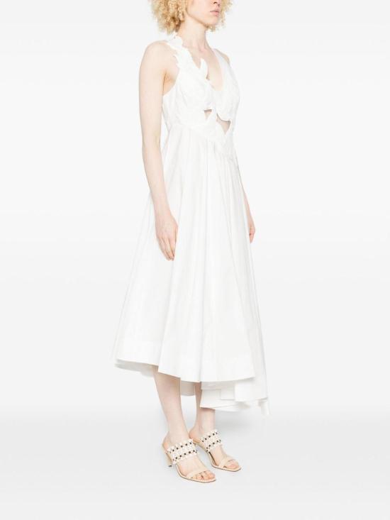 26SS 짐머만 미디 스커트 8168DS261IVO Cream - ZIMMERMANN